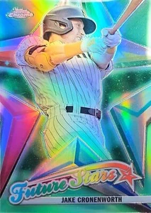 2022 Topps Chrome Future Stars Jake Cronenworth Future Stars Green Refractor /99 - Picture 1 of 4