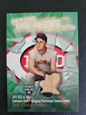 Topps 2003 Ted Kluszewski Record Breakers Game-Used Bat Relic #RBR-TK
