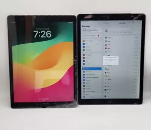 LOT OF 2 Apple iPad Pro 12.9" CHECK PHOTOS WIFI +CELLULAR UNLOCKED AS IS - Picture 1 of 11
