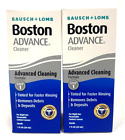 2 Pack (1 fl oz each) Bausch & Lomb Boston Advance Contact Lens Cleaner EXP 9/25