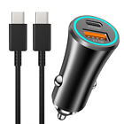 52.5W PD + USB Fast Car Charger & Cable For Samsung Galaxy A05s A04s A03s A02s