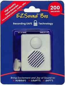 EZSound Box - 10 inch Extension Play Button for Stuffed Animals, & Crafts NEW - Imagen 1 de 6