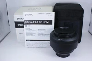 SIGMA 30mm F1.4 DC HSM Art Nikon Super Beautiful 419 - Picture 1 of 10