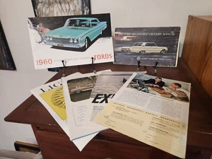 1960 Ford Galaxie Sales Brochure & 1962 Ford Galaxie Manual & Other Ephemera - Picture 1 of 7