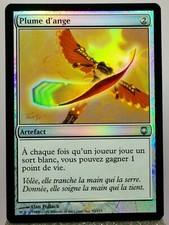 Mtg-feather angel foil sombracier-unco-artifact-perfect condition
