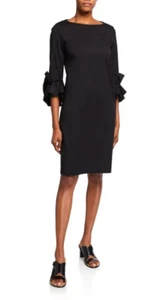 Lafayette 148 new york whitby 3/4-sleeve classic stretch cotton dress size XXL - Picture 1 of 7