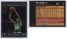 2007-08 Topps Chrome Ray Allen #9 HOF
