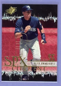 2000 SPx SPXcitement Alex Rodriguez #XC6 Seattle Mariners - Picture 1 of 2