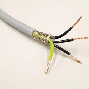 4 Core 0.75mm CY Control Cable LIYCY Euro-CY Shielded x 10 Metres - Picture 1 of 12