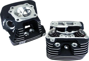 S&S CYCLE 90-1106 SUPER STOCK HEADS 89CC SCHWARZ HARLEY FLSTF 1450 FAT BOY 2000 - Bild 1 von 1