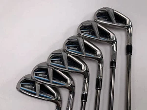 TaylorMade SIM MAX OS Iron Set 6-PW+AW UST Mamiya Recoil ESX 460 F3 Regular RH - Picture 1 of 10
