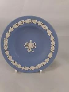 Piatto Scorpione Wedgwood diaspro blu 11 cm segni zodiacali vintage inglese - Foto 1 di 9