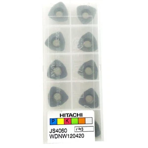 HITACHI WDNW120420 JS4060 CNC Milling Insert 10PCS/ Box New⊕IK - Picture 1 of 4