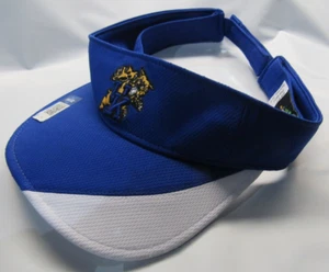 NCAA Kentucky Wildcats Bordado Elevado Gato Logo Visera Real/Blanco OSFM Malla - Imagen 1 de 6