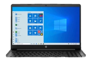 2021 HP 15.6" FHD, Celeron N4020, 16GB RAM, 256GB SSD, Black, Windows 10 S - Picture 1 of 3