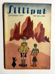 Walter Trier Lilliput, Walter Trier, Lilliput Magazin, Zeitschriften 1947 - Bild 1 von 1