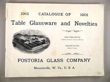 Fostoria E-Book 1901-1902 Catalog  and Other Glassware Advertisments