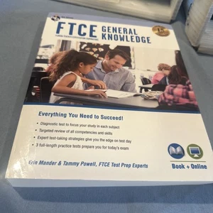 Ftce Teacher Certification Test Prep Ser.: FTCE General Knowledge 4th Ed. , Book - Picture 1 of 5
