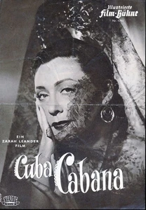 Cuba Cabana - Zarah Leander - Illustr. Film-Bühne - IFB 1792 ungelocht (67/21) - Picture 1 of 1