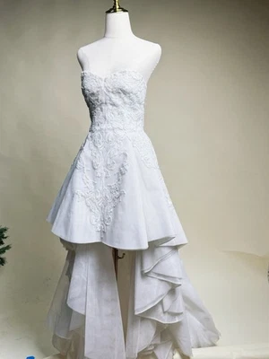 Vestido de novia sirena sin tirantes de tul - Talla única - Recogida local Irvine, CA Foto 1 de 4