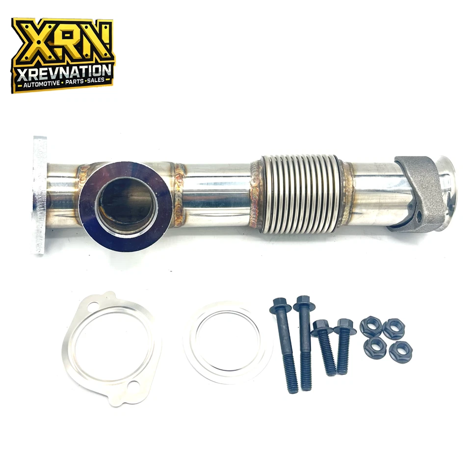 Passenger Side Up Pipe for 2004–2007 Ford 6.0L Powerstroke Diesel HD Upgrade - Imagem 1 de 3