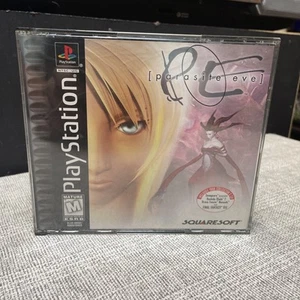 Parasite Eve 1 (PlayStation 1, 1998) Complete CIB W/ Manual & Reg Card Tested - Picture 1 of 17