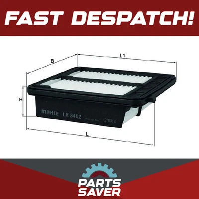 Filtro de aire compatible con HONDA CR-Z ZF 1.5 2010 en Mahle 17220RTW000 calidad garantizada Foto 1 de 4