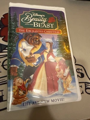 Disney’s Beauty and the Beast The Enchanted Christmas (VHS, 1997) Sequel, Belle Foto 1 de 3
