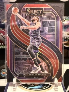 2024-25 Panini Select Premier Red Prizm Domantas Sabonis /199 Kings GL - Picture 1 of 2
