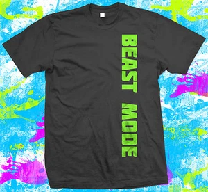 Beast Mode T Shirt, Gym Clothing, Fitness, Body Building, Weight Training - Picture 1 of 1
