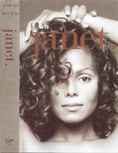 Janet Jackson Janet CASSETTE ALBUM Hip Hop RnB/Swing Self Titled - Picture 1 of 10