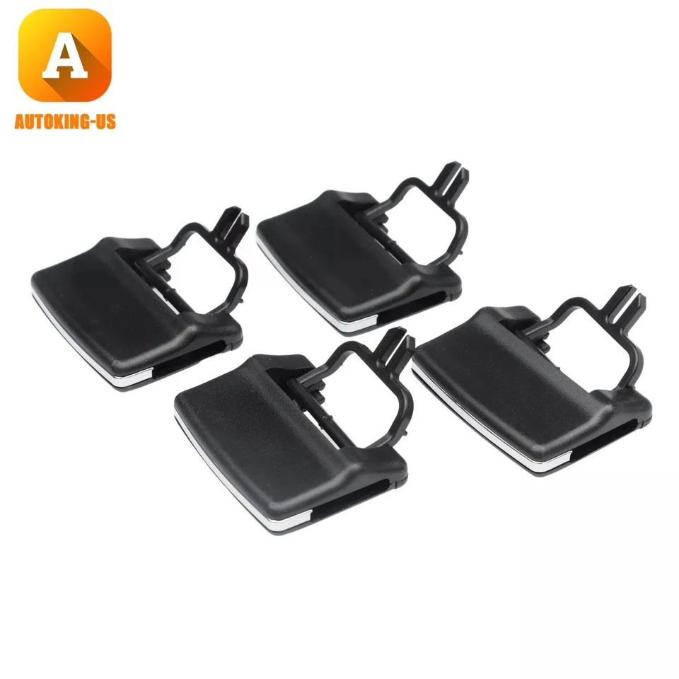 Juego de 4 clips de lengüeta de salida de aire acondicionado negros para Mercedes Benz GL450 ML350 ML550 EE. UU. Foto 1 de 4