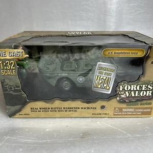 Forces of Valor 92004 1:32 Die Cast U.S. Amphibian Jeep Unimax Used - Picture 1 of 13