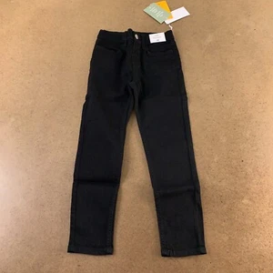 H&M Boys Size 6X Slim Fit Black Super Stretch Denim Skinny Jeans NWT - Picture 1 of 5
