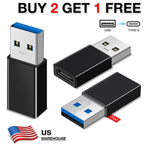 USB C Female to USB A Male Adapter Converter For Samsung Galaxy A13 A50 A53 A55 - Zdjęcie 1 z 17