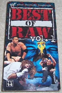 Best Of Raw, Vol. 1 VHS Video World Wrestling Federation Pro Wrestling - Picture 1 of 2