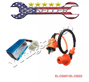 Racing performance Ignition Coil CDI box ATV GY6 50cc 110cc 150cc 250cc Scooter - Picture 1 of 7