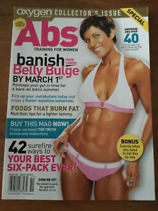 Oxygen Magazine Abs Collector's Edition Spring 2005 Margaret Diubaldo - Picture 1 of 1