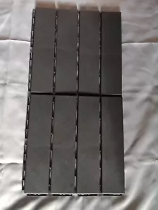 Domi Interlocking Deck Tiles, 9 Pack Outdoor Flooring, 12"X12" Plastic Deck Tile - Picture 1 of 3