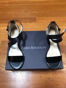 NEW Enzo Angiolini Keddy Black Sandal (Style #: EAKEDDY) - Picture 1 of 6