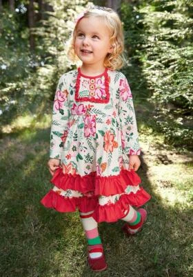 NWT Girls MATILDA JANE Wonderment Talk About Floral Dress size 12 NEW - Image 1 of 4