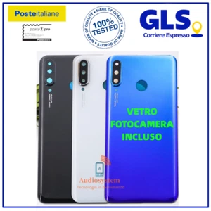 COVER SCOCCA POSTERIORE per HUAWEI P30 LITE MAR-LX1A 48mega +VETRO FOTOCAMERA - Picture 1 of 1