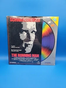 The Running Man laserdisc LD Sci-Fi MINT & RARE! - Picture 1 of 2