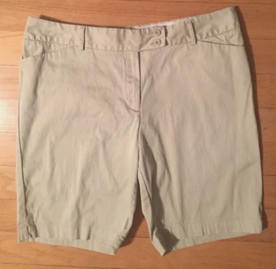 GEORGE Khaki Shorts - Women's Size 14 - Image 1 of 3
