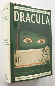 Dracula, Bram Stoker, Early Edition w/ Facs. Dust Jacket, Dated 1897 Circa 1928