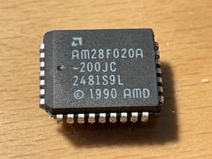 AM28F020A-200JC - AMD IC - FLASH MEMORY  PLCC -32 PIN. - Picture 1 of 3