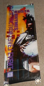 Busta Rhymes Extinction Level Event 1998 Door Original Poster 56x20 RARE - Picture 1 of 4