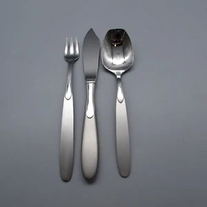 Oneida Stainless Flatware PARADOX - 3pc Condiment Set NOS USA Made - Picture 1 of 3