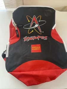 Mochila de béisbol Albuquerque Isótopos Wells Fargo 15" poliéster 2 bolsillos laterales - Imagen 1 de 7