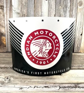 Indian Motorcycle 13" Rolled Form Metal Aluminum 3D Sign 1901 Garage Bar New - Picture 1 of 5